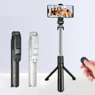 Compatible with Apple, Xt02 Bluetooth Selfie Stick Remote Control High-End Tripod Mobile Phone Universal Live Camera Multifunctional Support Frame